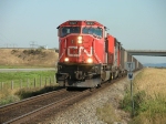 CN 5723 with a coal train